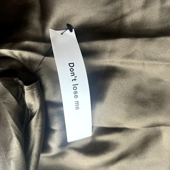 Reformation Anaiis Silk Maxi Dress Gown Morel Cafe Wedding Event Party size 8 C0 - Picture 8 of 11